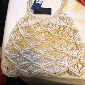 Macrame purse
